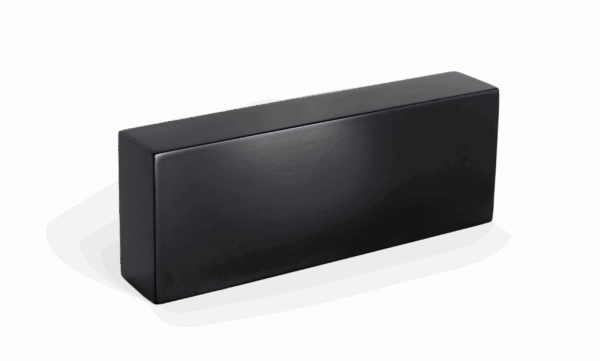 Bielefeld, logo block, 200 x 80 x 40 mm, black