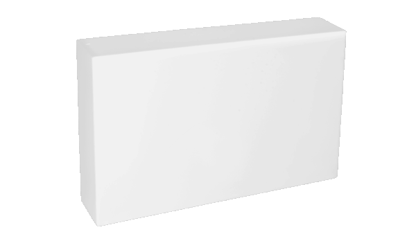 Freiburg, logo block, 250 x 150 x 45 mm, white